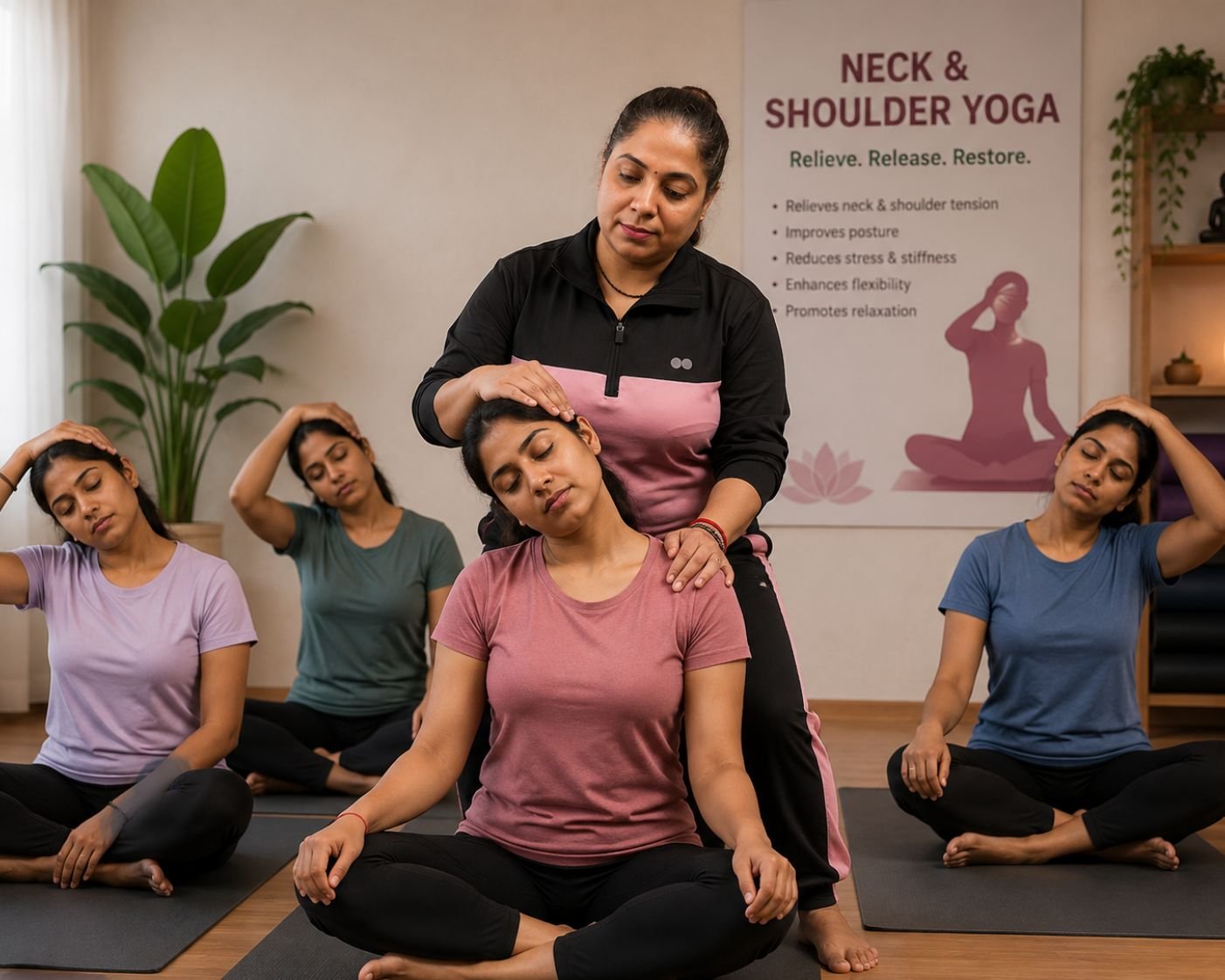 Neck & Shoulder Yoga